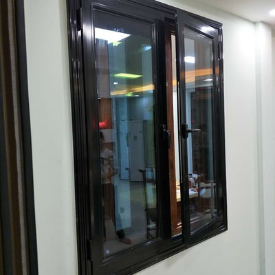 厂家直供40包边平开窗 专业定制高端铝合金窗 防盗纱窗铝门窗