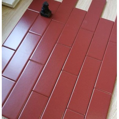 红色哑光手工砖 千纳瓷砖 中国红铁锈红墙砖 厨房卫生间瓷砖
