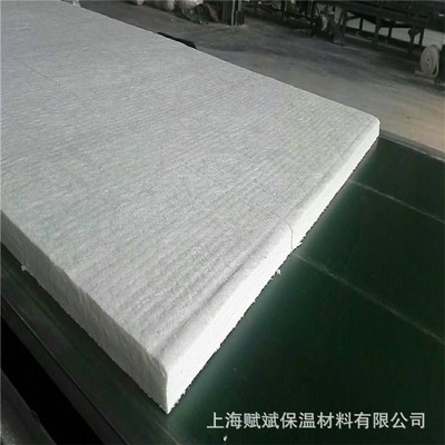 工业防火硅酸铝针刺毯 隔热硅酸铝保温棉 白色防火陶瓷纤维毯