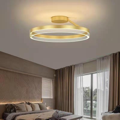 卧室灯轻奢家用大气主卧房间灯2021年新款北欧现代简约卧室吸顶灯