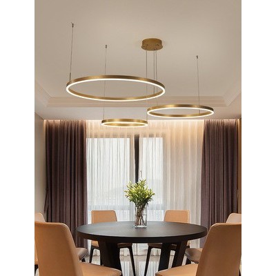 北欧餐厅吊灯简约现代led大气家用餐厅灯创意个性ins客厅灯具