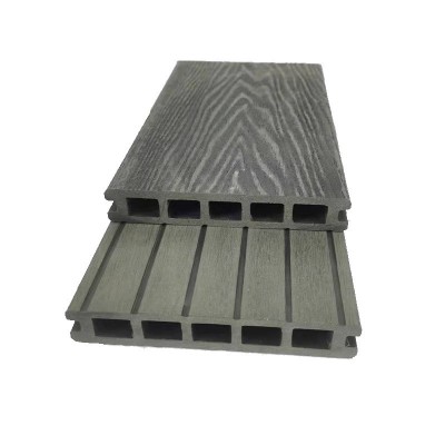 户外木塑地板防腐环保塑木实心板条室外木纹工程