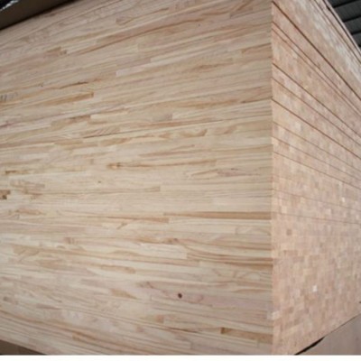 多种规格集成材定制直拼板辐射松木板批发厂家
